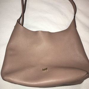 Michael Kors rose leather purse